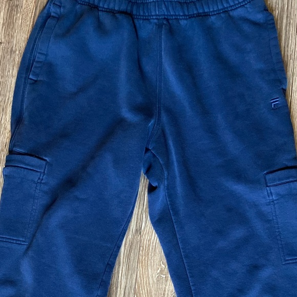 Fila Men’s Dark Blue Joggers - Picture 3 of 8